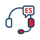 Icono Soporte en español