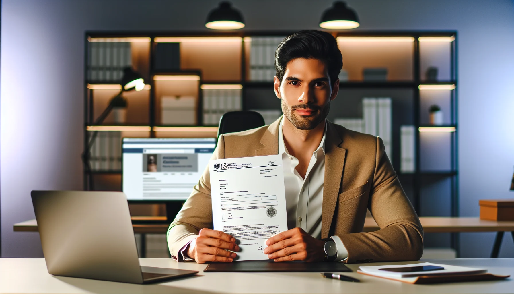 Emprendedor latinoamericano obteniendo su EIN del IRS sin número de seguro social