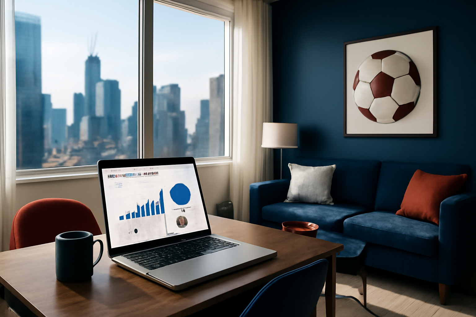 Apartamento moderno para alquiler temporario en ciudad sede del Mundial 2026 en Estados Unidos